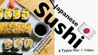 Sushi  Nori Stuffed Rice  How to make Sushi 🍣 sushi seafood vegetarian japan japanesefood [upl. by Alyam]