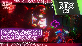 Powerdown  RTX  UTAU Version   FNF  Marios Madness V2 Mod [upl. by Mcdowell]