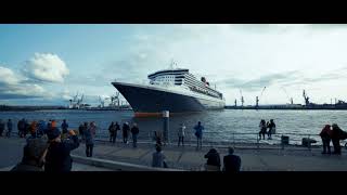 Queen Mary 2 im Hamburger Hafen [upl. by Caddric]