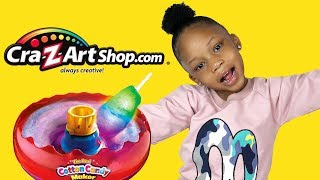 CraZArt Deluxe Cotton Candy Maker Review [upl. by Bromleigh]