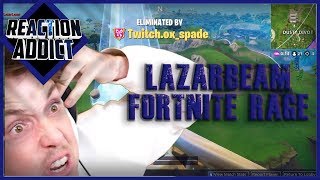 LazarBeam Fortnite Rage Compilation 1 [upl. by Remark]