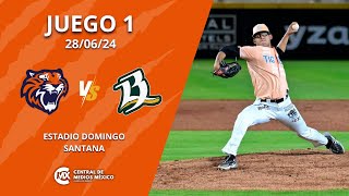 TIGRES DE QUINTANA ROO VS BRAVOS DE LEÓN [upl. by Edrahs350]