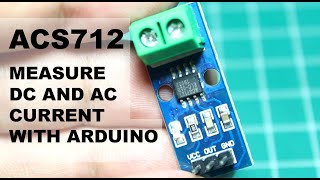 ACS712 Current Sensor Tutorial with Arduino Sensing DC and AC Current [upl. by Odlawso192]