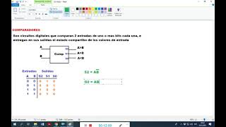 Circuitos Comparadores y Multiplexores [upl. by Lowe]