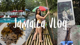 JAMAICA VLOG S Hotel Rafting Horseback riding  more [upl. by Hamburger]