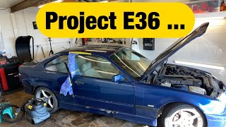 INTRODUCING the e36 328i  sport  M3 project [upl. by Ecilayram557]