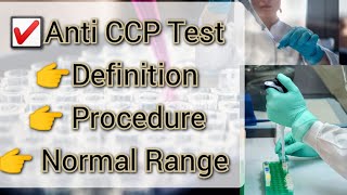 Anti CCP Test  What Is Anti CCP Test [upl. by Tenneb697]