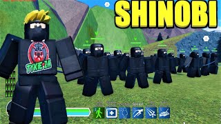 Roblox Warlords SHINOBI review [upl. by Ahtreb]