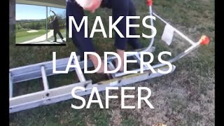 ✅How to put LADDER  MAX STABILIZER STAND OFF On and Off GOOD FOR ROOFER LADDER [upl. by Enyamrahc]