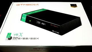 📦 UNBOXING GTMEDIA V8X  DECODIFICADOR SATELITAL [upl. by Eidua]