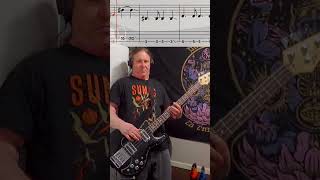 Bass Lesson  Bass TAB  Woodbine by Windhand basstabs bassguitarriffs bassplayer [upl. by Anoynek449]