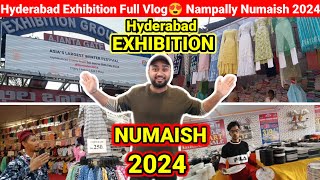 Nampally Exhibition 2024 Hyderabad  Complete Tour With Prices😍IndianRiderAzaad [upl. by Amjan]