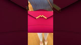 MOYNAT GABRIELLE CLUTCH Fuschia Price and Details moynat shorts [upl. by Maggi968]