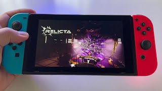 Relicta  Review  Switch handheld gameplay [upl. by Bay]