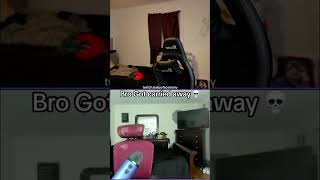 Bro got carried away😭💀 funny twitch twitchclips [upl. by Fish]