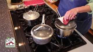 Blanching beans Boiling potatoes Just simmer down and watch [upl. by Karlens]