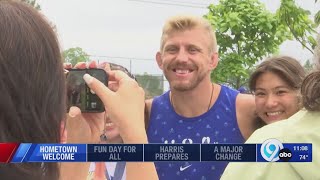 Lansing welcomes home Olympian Kyle Dake [upl. by Cl61]