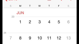 How to Show Week Numbers in Calendar for iPhone amp iPad [upl. by Tuesday496]