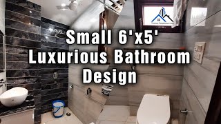 6x5 small bathroom design and setting  luxurious Bathroom in small area  6x5 bathroom ideas [upl. by Lion]