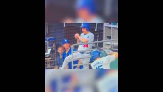 Ballboy 😎 Shohei Ohtani 😳 [upl. by Nwahsal]