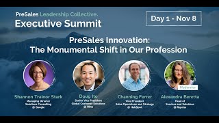 PreSales Innovation The Monumental Shift in Our Profession [upl. by Leiruh]