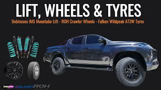 Triton  Dobinsons Lift Wheels and Tyres [upl. by Kirwin]