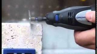 How to Cutting Ceramic Tile  DREMEL  Origo DIY Tools [upl. by Annav]