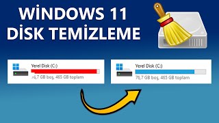 Windows 11 Disk Temizleme  Bilgisayarda Boş Yer Açma 2022 [upl. by Milzie]