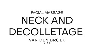 Massages for Neck and Decolletage [upl. by Neyu588]