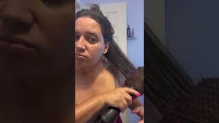 Keranique spray Great for shine and blow drying keranique hairstraightening hairstyles [upl. by Marve337]