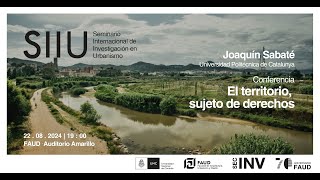 Conferencia Joaquín Sabaté  XVI Seminario Internacional de Investigación en Urbanismo [upl. by Gillespie745]