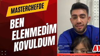 MASTERCHEFDEN ELENEN AYAZ GERÇEĞİ İTİRAF ETTİ BENİ KOVDULAR HERKES ŞOK OLDU TÜM GERÇEKLER ORTADA [upl. by Martel]