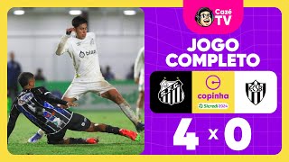 JOGO COMPLETO SANTOS X SÃO BERNARDO  SEGUNDA FASE  COPINHA 2024 [upl. by Gregson]