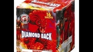 Diamond Back 16 shot  Dominator Fireworks  DM224 [upl. by Reade]