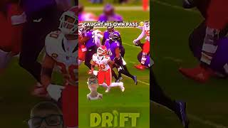 LAMAR CATCHING HIS OWN PASS SHORTS NFL VIRAL FYP [upl. by Amalea]