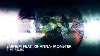 Eminem ft Rihanna  Monster T191 DnB Remix [upl. by Enyrehtac]