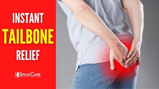 Tailbone Pain Relief IN SECONDS [upl. by Anaeda]