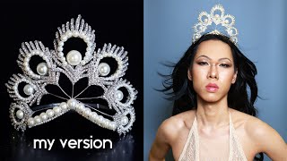 How to make the MIKIMOTO Miss Universe Crown  Crown Obsession 10 [upl. by Hsihsa]