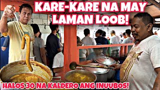 DINADAYONG KARE KARE NA LAMAN LOOB  STREET FOOD KARE KARE AT DINUGUAN  PINOY STREET FOOD CALOOCAN [upl. by Enilav]