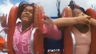 Funniest Roller Coaster reactions [upl. by Aneleasor]