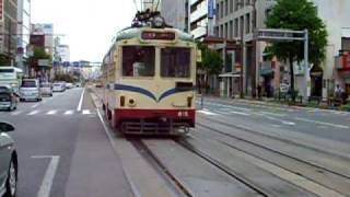 土佐電気鉄道路面電車 Tosa Electric Railway Kôchi streetcar [upl. by Lulita]