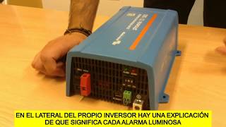 Inversor 12V 220V Victron Phoneix 12500 400W  Unboxing y Tutorial [upl. by Muncey]