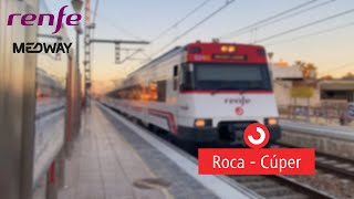 Roca  Cúper  Renfe Cercanías [upl. by Fraase190]