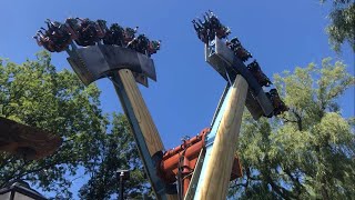 2022 Lumberjack HD Off Ride Footage Canada’s Wonderland Zamperla Hawk [upl. by Rubi]