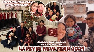 LJ REYES NEW YEAR 2024 SA BAGONG BAHAY KASAMA ANG ASAWANG SI PHILIP 😍 MAY REGALO FROM PAULO AVELINO [upl. by Diann58]