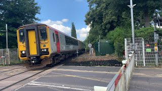 Nantwich Station Level Crossing  Cheshire [upl. by Ordnas]