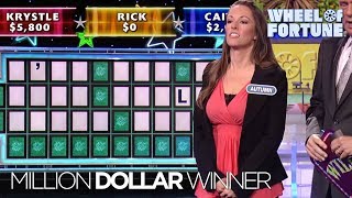 Second Million Dollar Winner  Wheel of Fortune [upl. by Holcman]