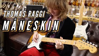 Thomas Raggi from Måneskin plays an Original 1954 Fender Stratocaster [upl. by Noivaz]