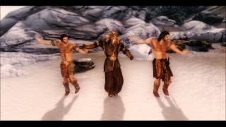 Skyrim Dance  Farkas amp Vilkas with Miraak [upl. by Rettke]