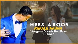 CAWAALE AADAN HEES AROOS HUBQAAD  4k lyrics [upl. by Triley]